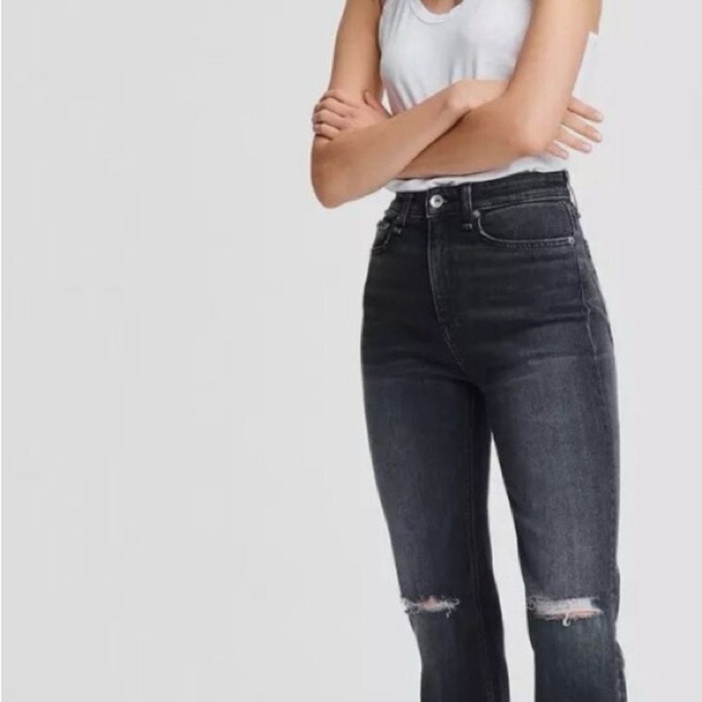 Rag and Bone Nina High Rise Ankle Cigarette